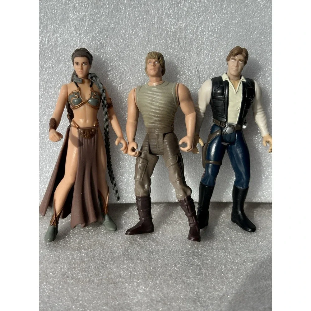 Vintage Star Wars 90s Lot of Three Jaywalker Princess‎ Leia Kenner Figures